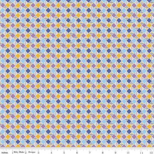 Liberty London Bouquet Urban Check B