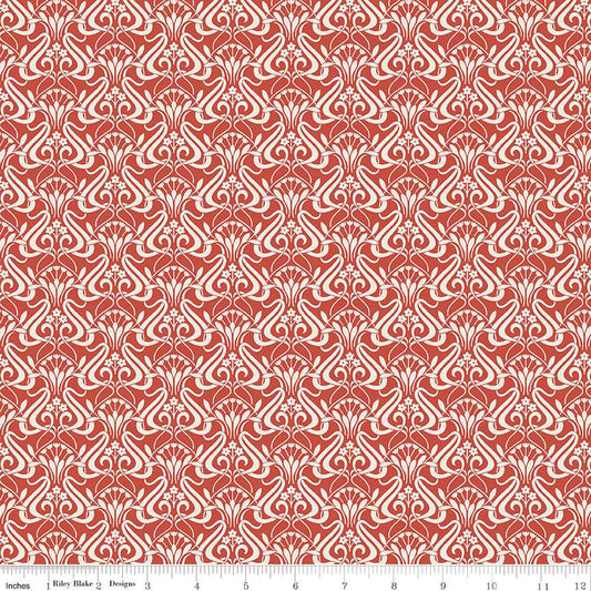 Liberty Nouveau Shadow Chalk Red