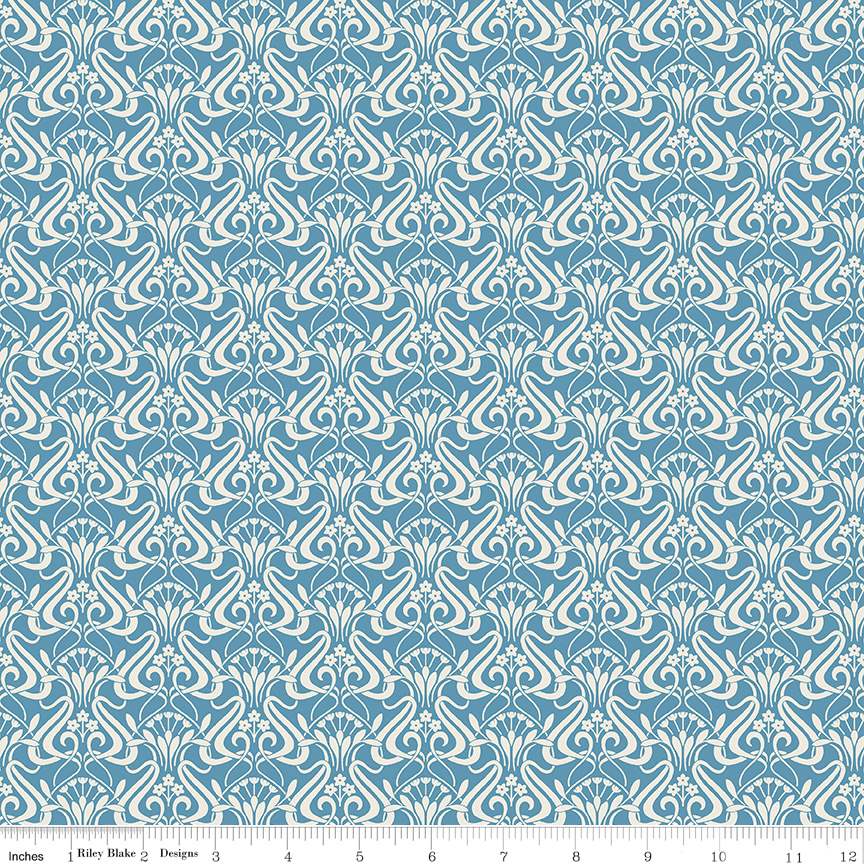 Liberty Nouveau Shadow Blue Lagoon