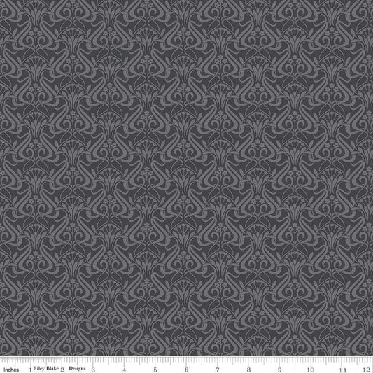 Liberty Nouveau Shadow Slate Grey