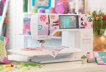 BERNINA 770 QE PLUS Kaffe Edition with Embroidery - Visit, call or email us for added discounts to our listed MSRP price!