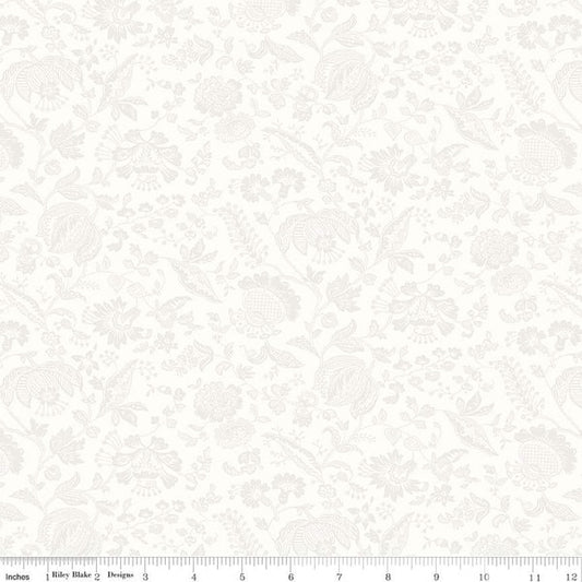 Liberty Lasenby Silhouette Victoria Lace Floral White