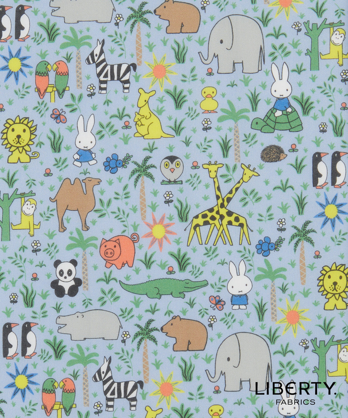 Liberty Tana Lawn® Miffy Zoology C