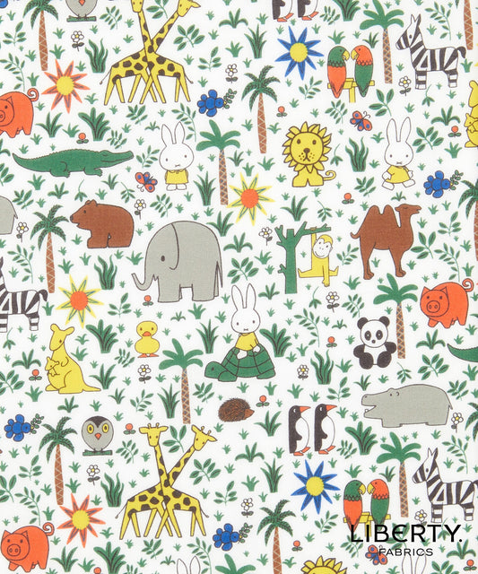 Liberty Tana Lawn® Miffy Zoology A