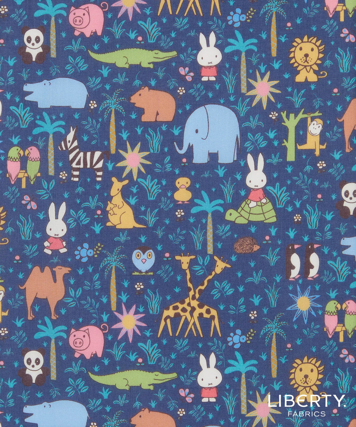Liberty Tana Lawn® Miffy Zoology E