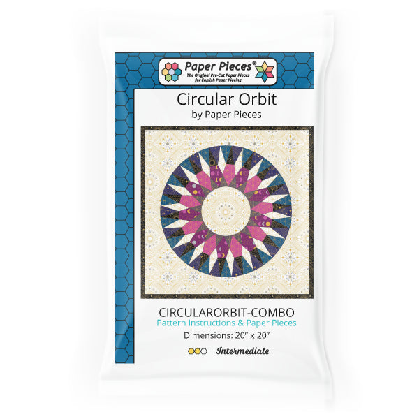 Circular Orbit by Paper Pieces® (Pattern + Piece Pack)