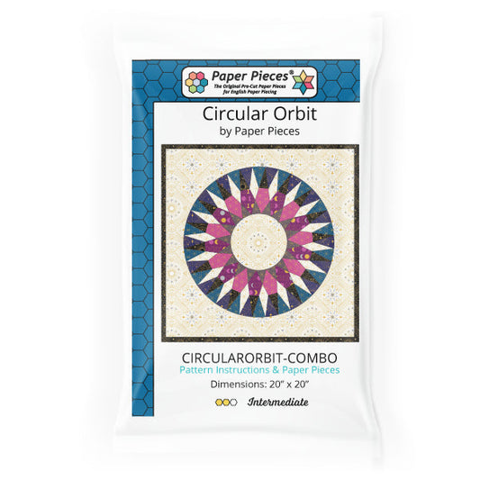 Circular Orbit by Paper Pieces® (Pattern + Piece Pack)