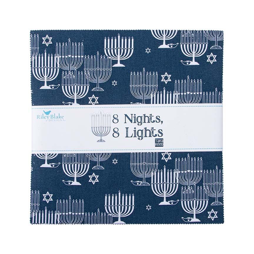 8 Nights, 8 Lights 10 Inch Stacker, 42 Pcs.