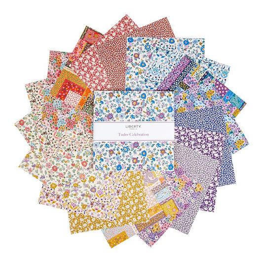 Liberty Tudor Celebration 10 Inch Stacker, 42 Pcs.