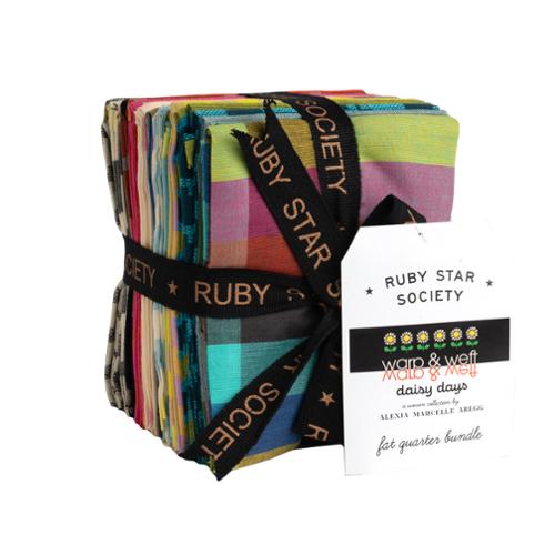 *Pre-order* Ruby Star - Warp & Weft Daisy Days Fat Quarter Bundle - 19 SKUs