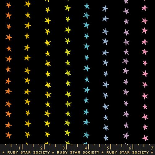 *Pre-order* Ruby Star - Daisy Days Starry Stripe - Multi on Black