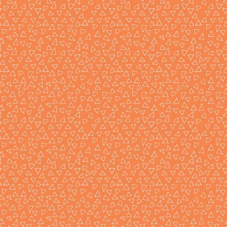 Vickers Triangle Floating Triangles Orange – Keaton Quilts
