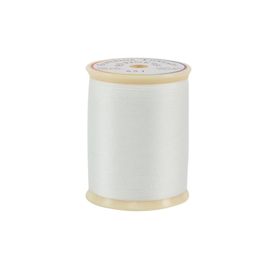 So Fine Polyester Thread 3-ply 50wt 550yds - Blizzard White - 451