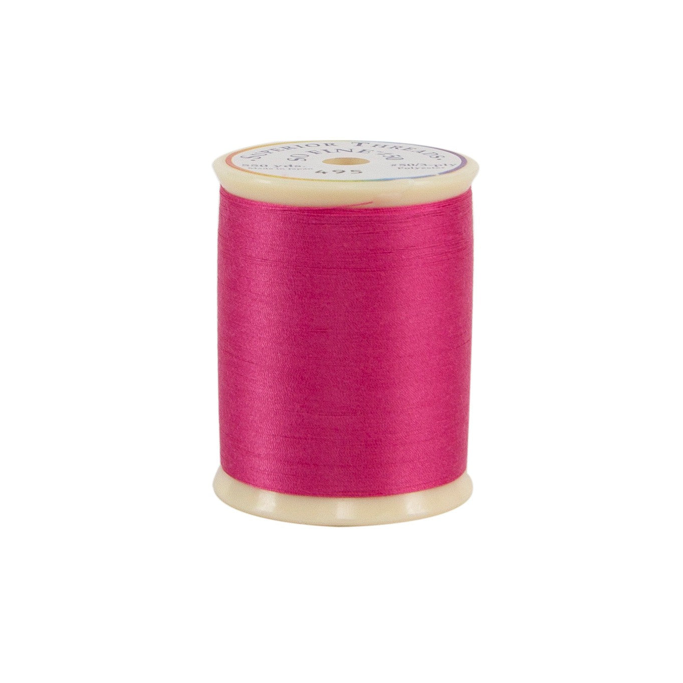 So Fine Polyester Thread 3-ply 50wt 550yds - Gerbera Daisy Pink - 495