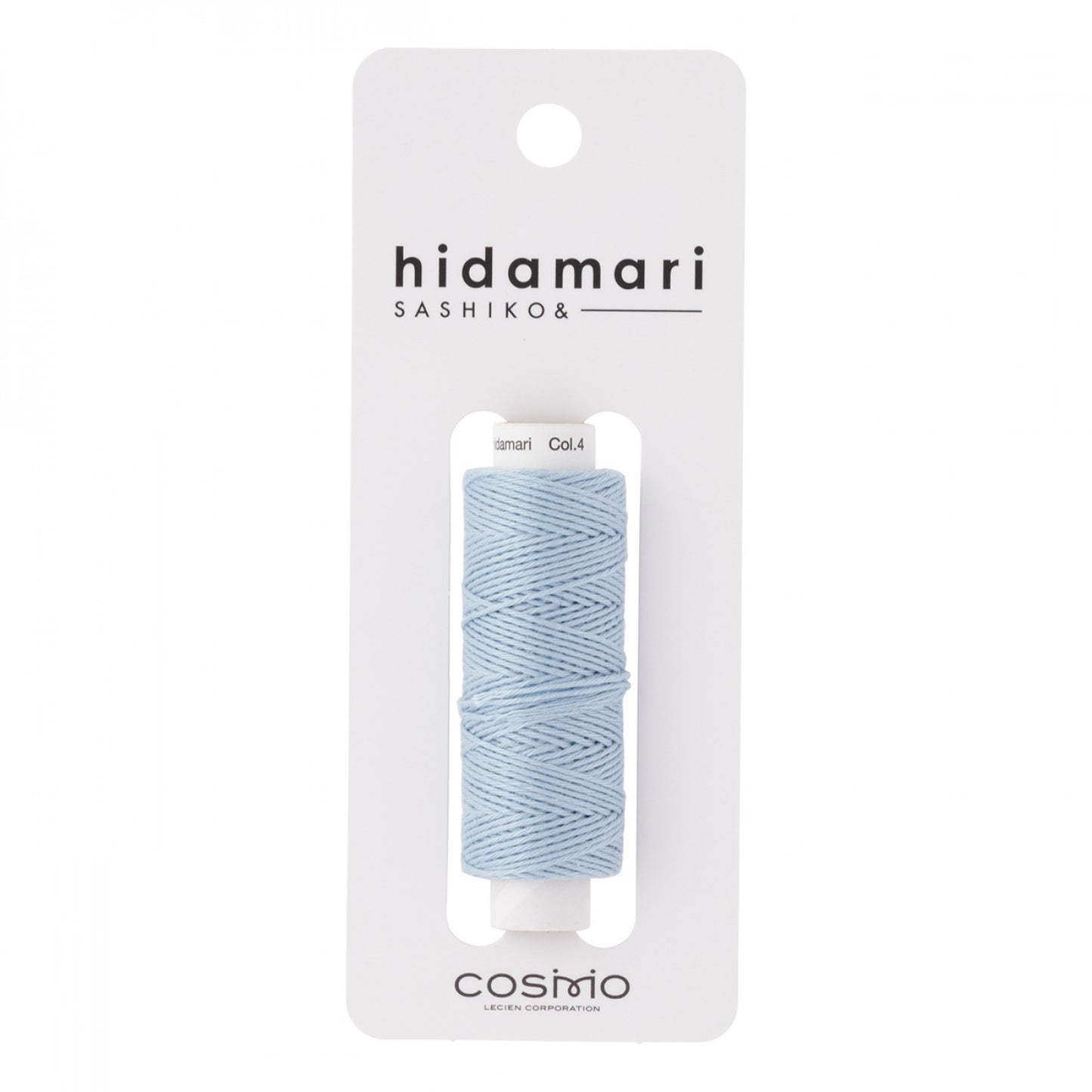 Cosmo Hidamari Sashiko Solid Thread 30 Meters Sky - Col 004