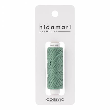 Cosmo Hidamari Sashiko Solid Thread 30 Meters Catnip - Col 17