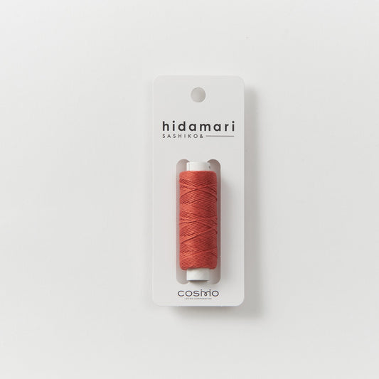 Cosmo Hidamari Sashiko Solid Thread 30 Meters Rust - Color 34