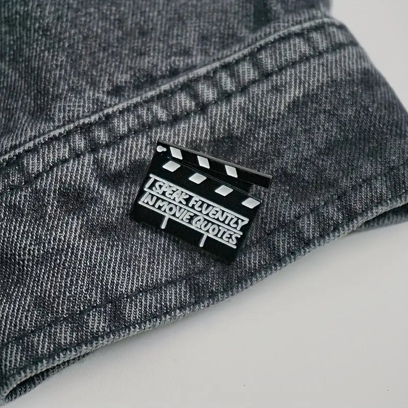 Movie Quote Enamel Pin