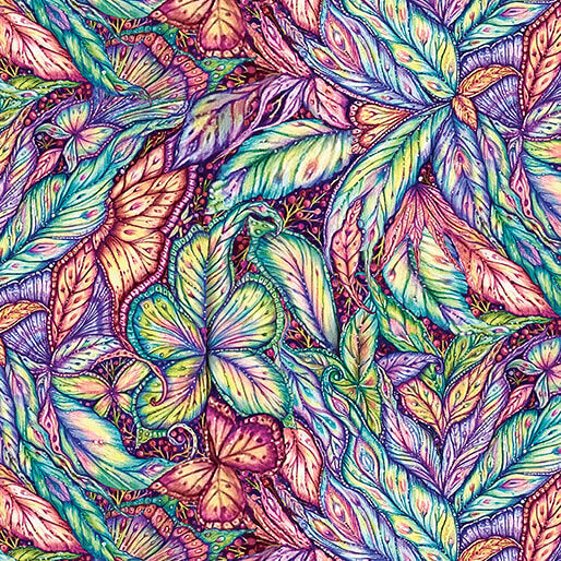 Tapestry Leaves Multi