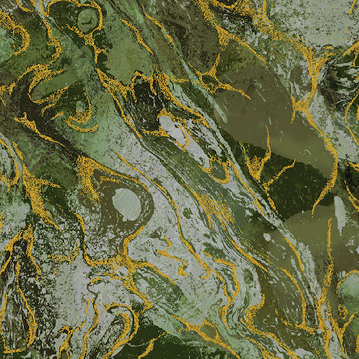 Marbled Earth Green