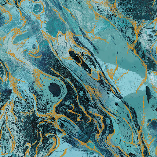 Marbled Earth Teal