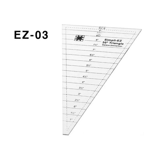 30 degree Quilting Ruler