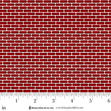 Santa's Coming to Town - Bricks, Red