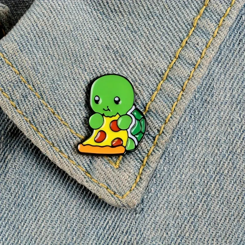 Pizza Turtle Enamel pin