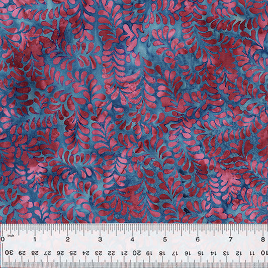 Nouveau - Vines - Blue Batik