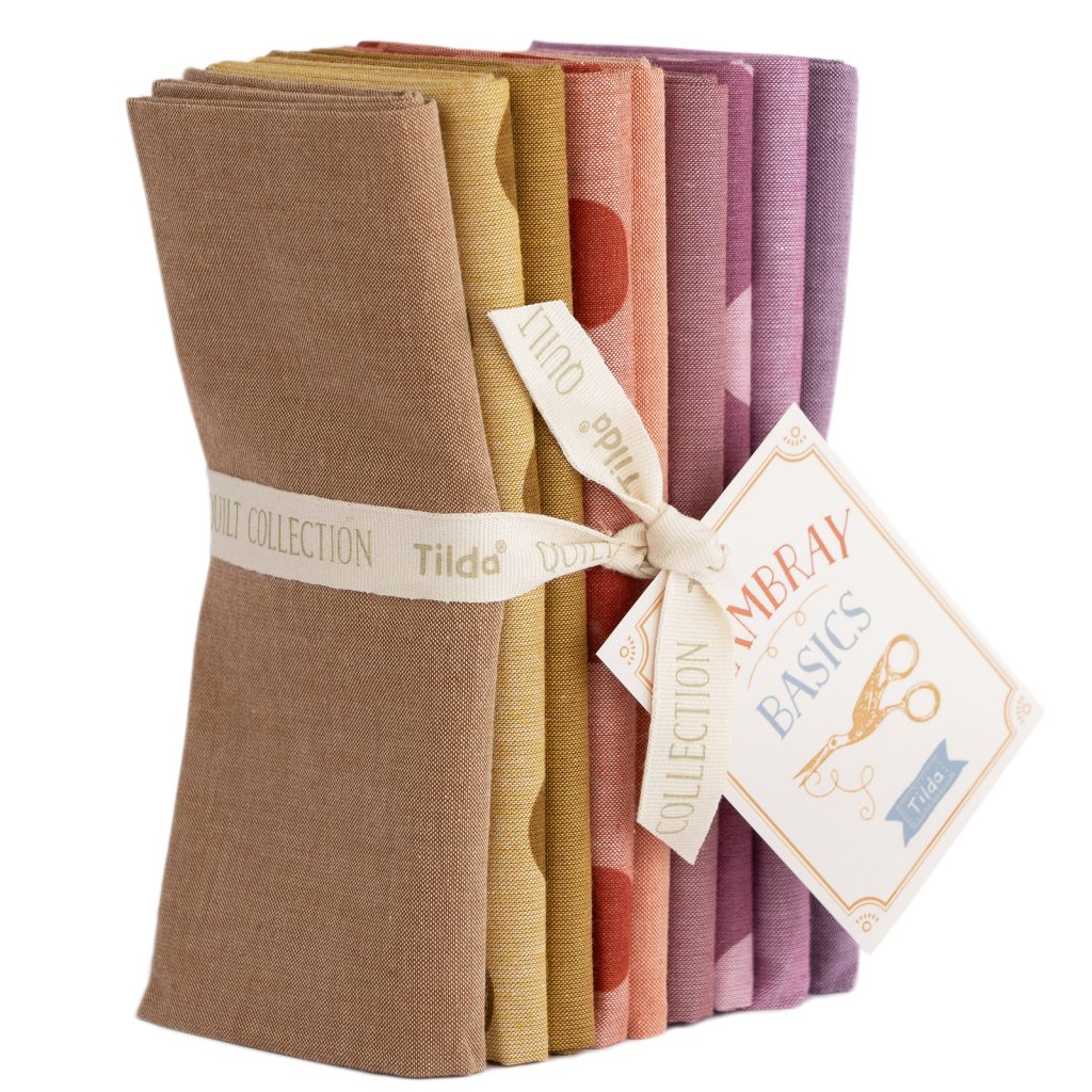 Tilda Seasonal Chambray Fat Quarter Bundle - Autumn Hues