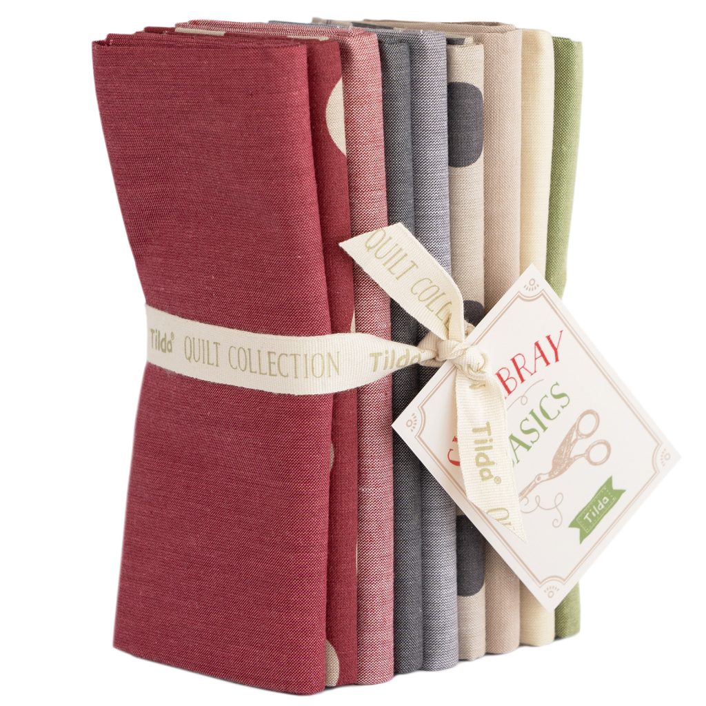 Tilda Seasonal Chambray Fat Quarter Bundle - Winter Hues