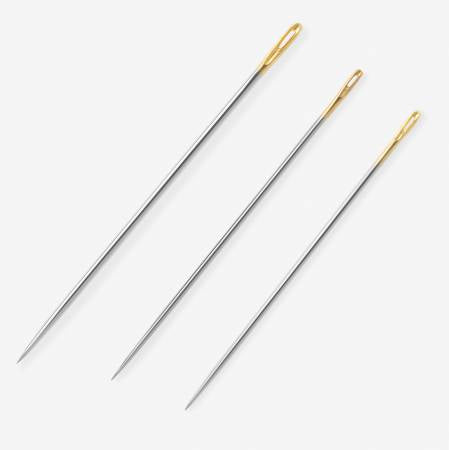 Dritz - Gold-Eye Quilting Betweens Needles, Sizes 7/9/10, 20 pc