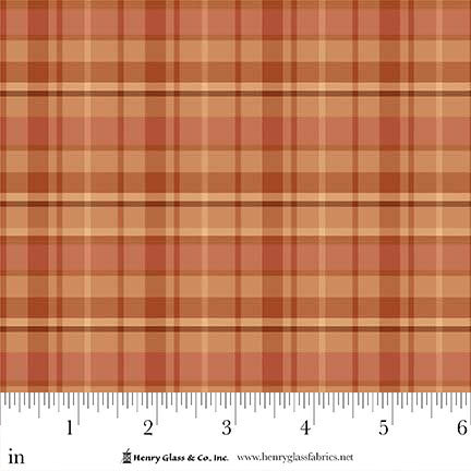 Thistle & Rye Plaid - Large Plaid, Orange