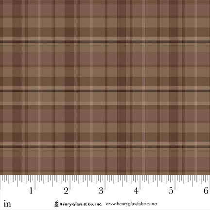 Thistle & Rye Plaid - Large Plaid, Brown