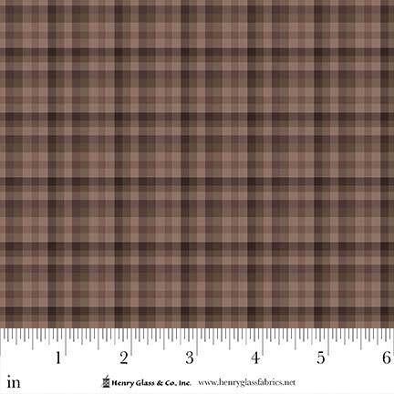 Thistle & Rye Plaid - Small Plaid, Brown