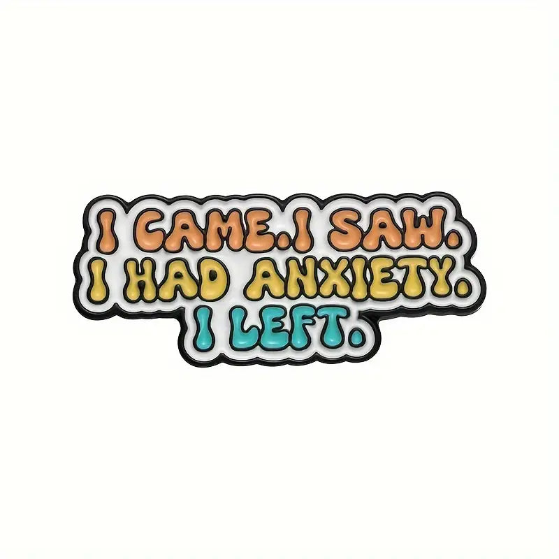 I Left Enamel Pin