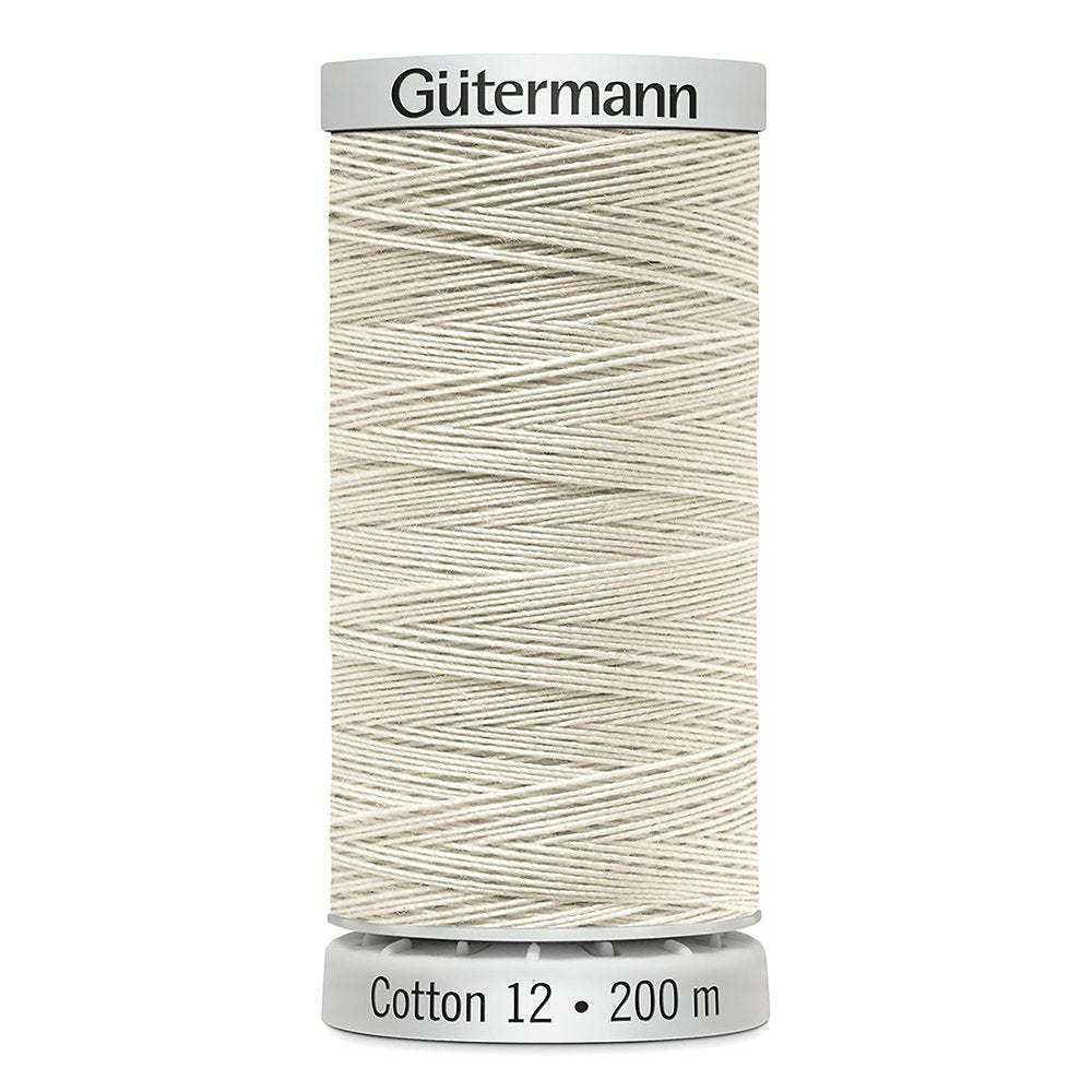 Gutermann Cotton 12 - Natural - 1010