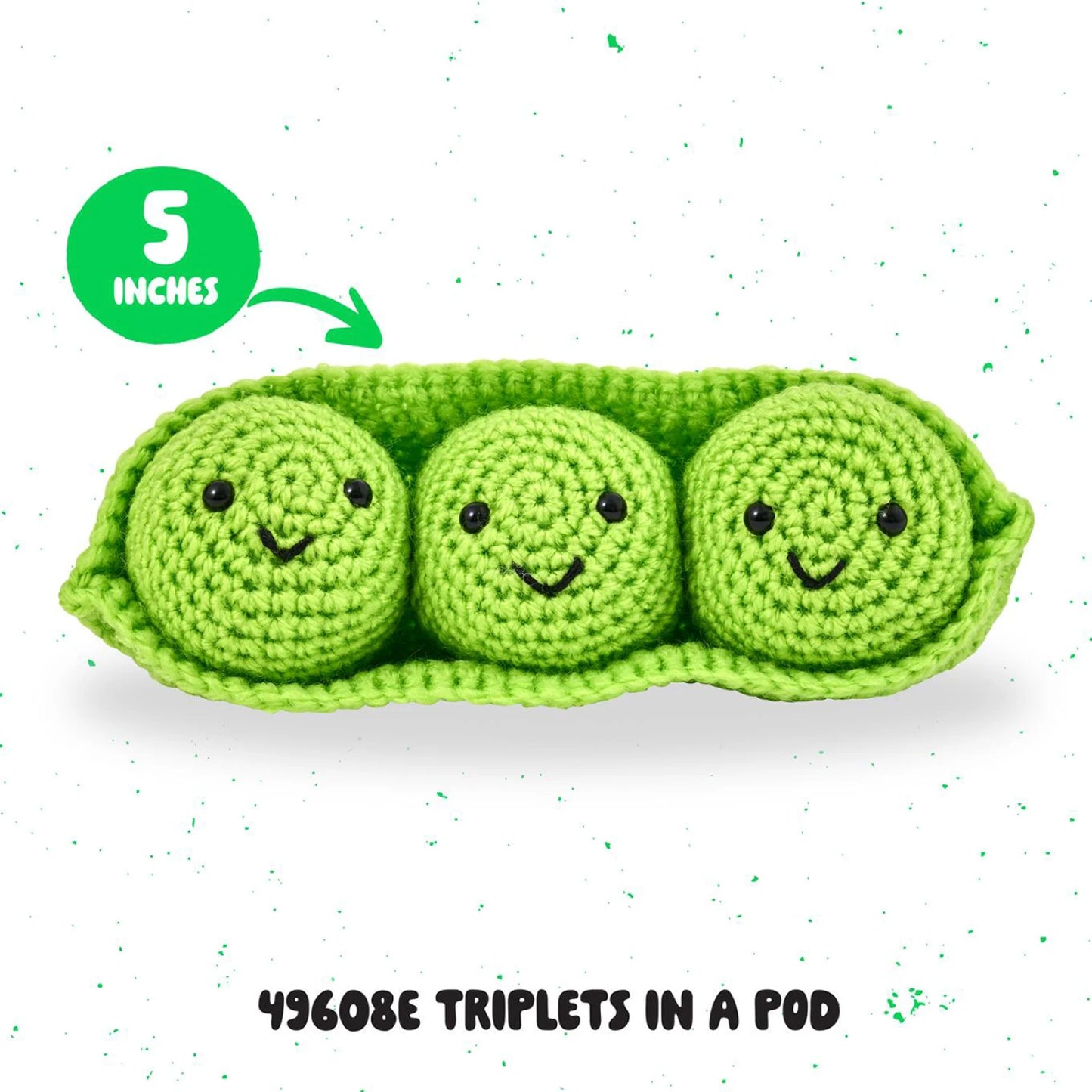 Bucilla Amigurumi Kit 5" Peas in a Pod