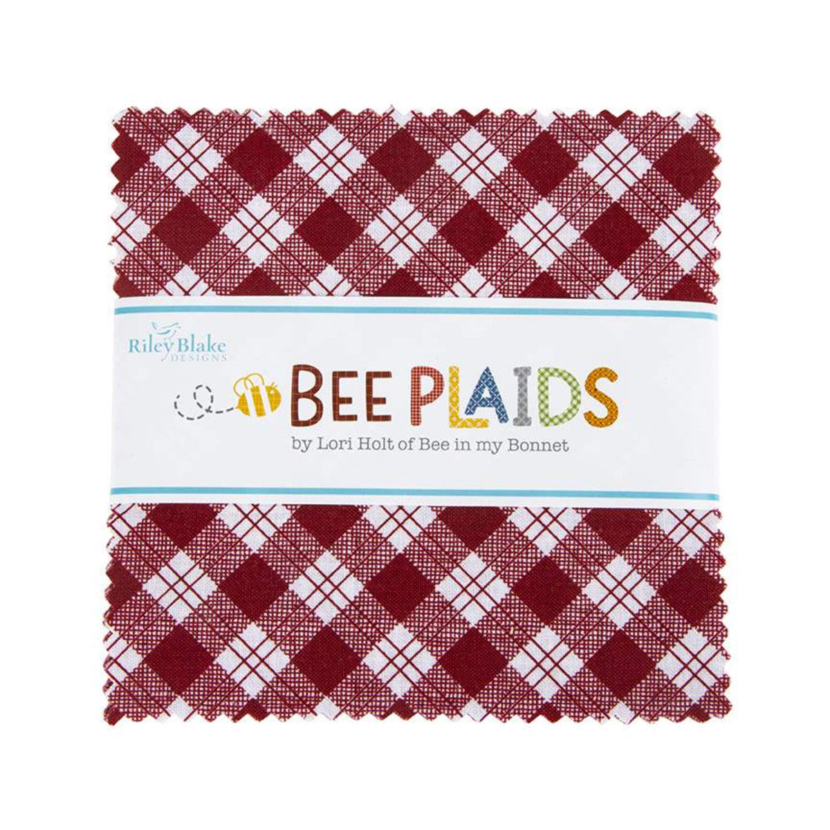 Bee Plaids 5 Inch Stacker, 42 Pcs.