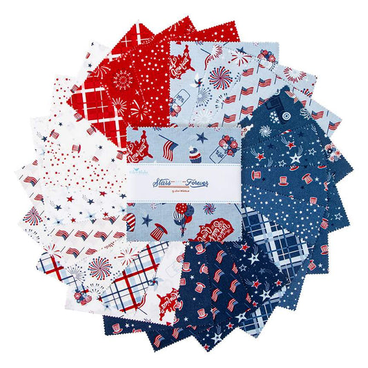 Stars and Stripes Forever 5 Inch Stacker, 42 Pcs.
