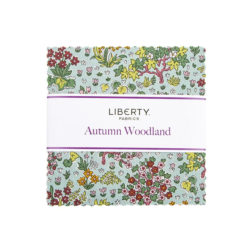 Liberty Autumn Woodland 5 Inch Stacker, 42 Pcs.