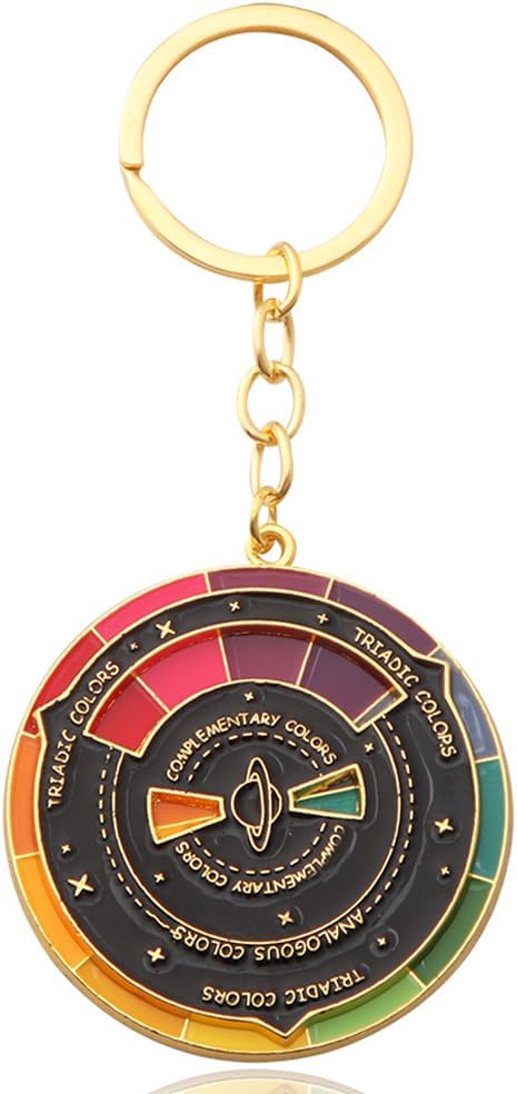 Color Wheel keychain