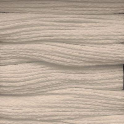 Presencia - Embroidery Floss 8m White - 0001