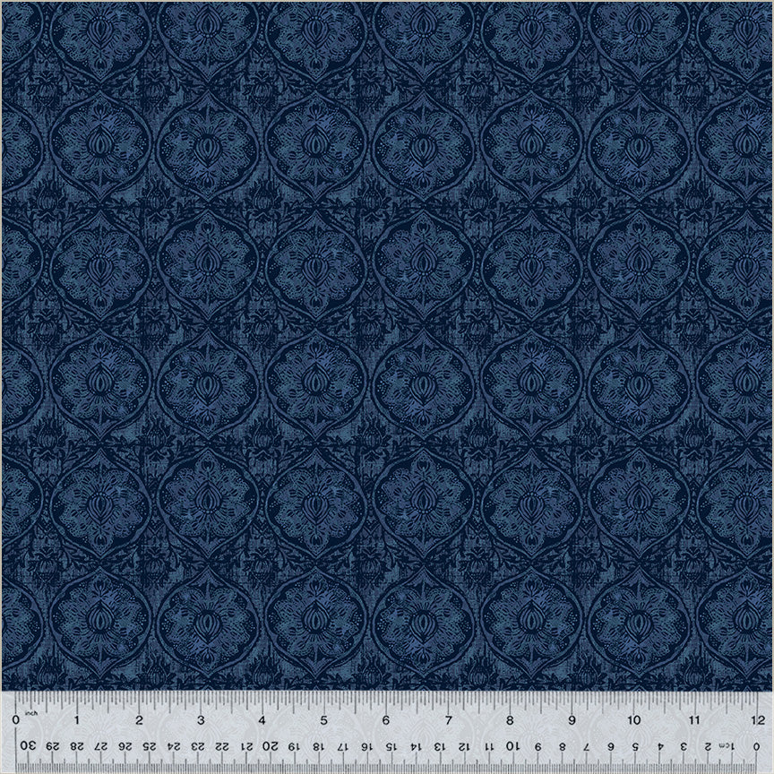 Banyan - Damask - Navy