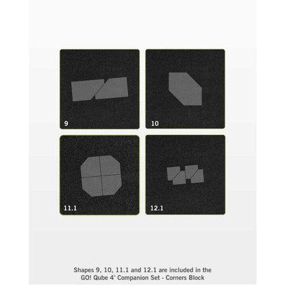 GO! Qube 4" Companion Set-Corners