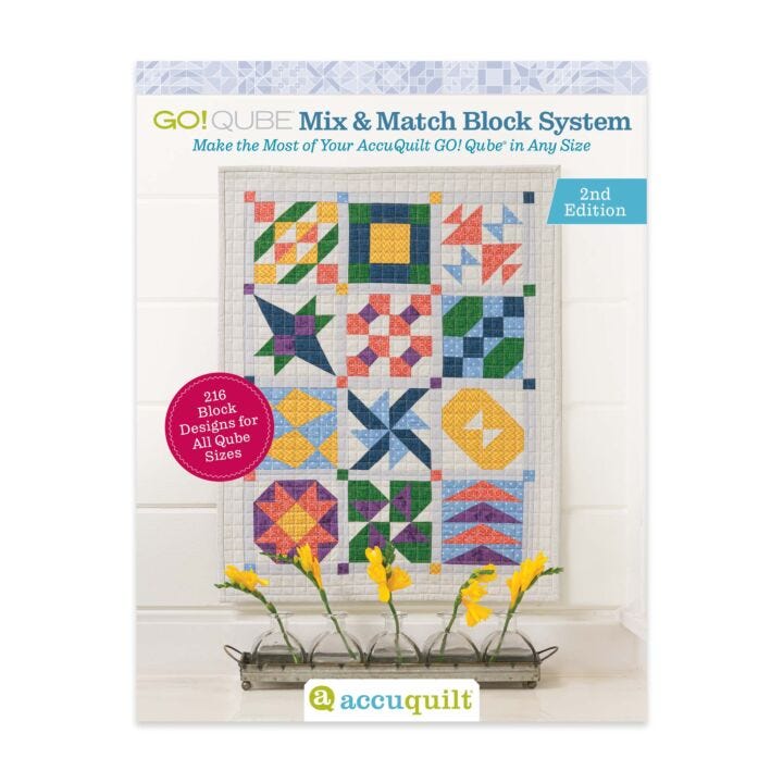 GO! Qube Mix & Match Block System Pattern Book – 2nd Edition