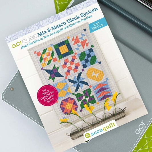 GO! Qube Mix & Match Block System Pattern Book – 2nd Edition