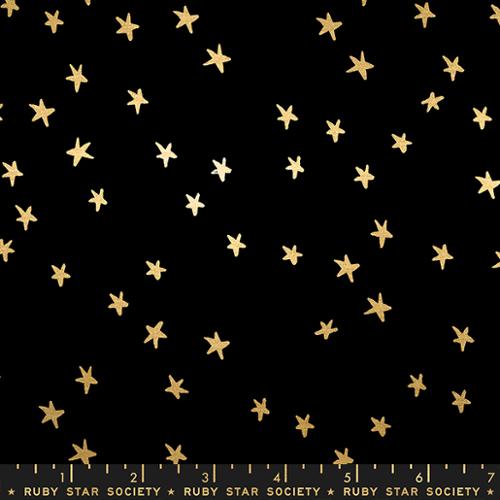 Ruby Star - Starry Metallic Black Gold