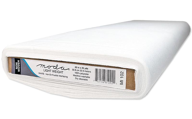 Fusible Light Weight Non Woven Iron-On Interfacing