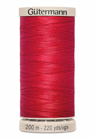 Hand Quilting Cotton Thread - Red - 2074